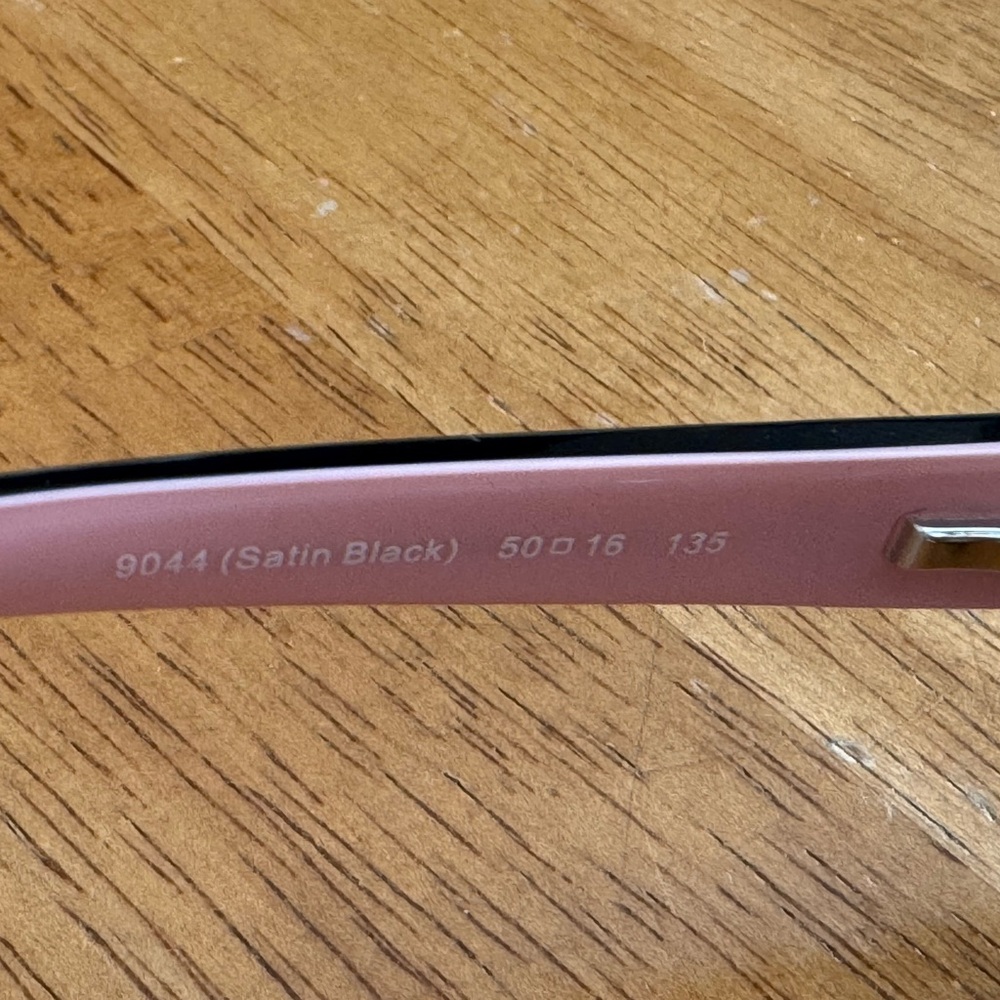 Coach Black and Pink Glasses FRAMES & CASE - Picture 3 of 8